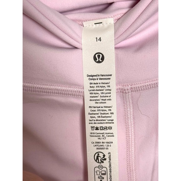 Lululemon Align High-Rise Short 4"
Pink Organza | Size 14 | NWT - Picture 6 of 6